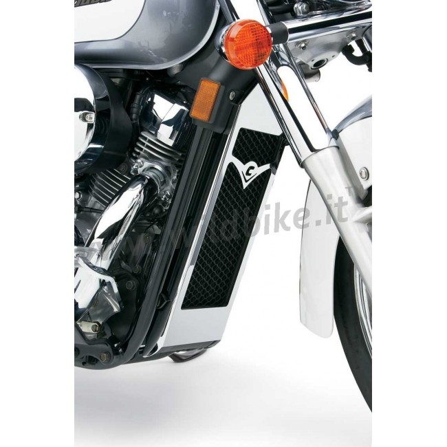 Chrome radiator cover honda motorcycle #5