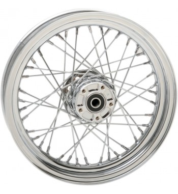 WHEELS REPLACEMENT LACED FRONT 40 SPOKES 16" X 3" FOR HARLEY DAVIDSON FLST SOFTAIL '00-'06