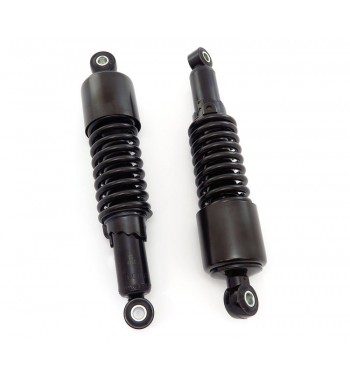 SHOCKS ABSORBERS REAR SHORTY BLACK 11.4" ROUND FOR MOTORCYCLE