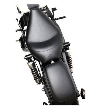 PILLION LEATHER GEL PHANTOM PAD PASSENGER S3 STANDARD 6" WITH SUCTION CUPS HARLEY DAVIDSON AND CUSTOM MOTORCYCLE