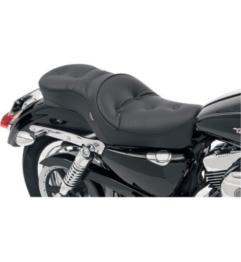 SEAT WIDE TOURING  PILLOW FOR HARLEY DAVIDSON XL SPORTSTER C/L/R '04-'17