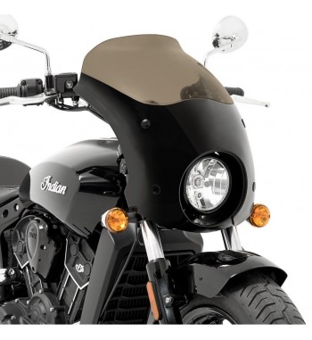 BULLET FAIRING WINDSHIELD BLACK FOR INDIAN SCOUT '15-'18