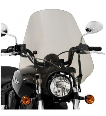 WINDSHIELD RIO GRANDE 19" SPORTSHIELD TRANSPARENT SOLAR FOR INDIAN SCOUT '15-'18