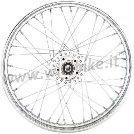 WHEELS REPLACEMENT LACED FRONT 40 SPOKES 21" X 2,15" ABS CHROME FOR HARLEY DAVIDSON XL SPORTSTER '06-'07