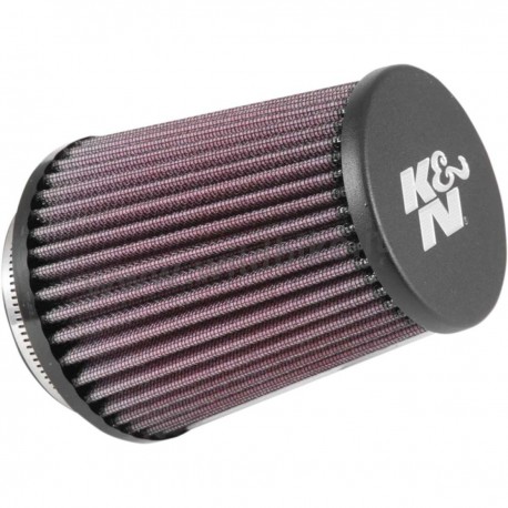 AIR FILTER K&N HIGH FLOW AIRCHARGER TAPERED RE-5286 UNIVERSAL CLAMP-ON 76 MM  FOR MOTORCYCLE