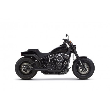 SYSTÈME D'ÉCHAPPEMENT 2-EN-1TBR COMPETITION 2IN1 GEN II NOIR MATT POUR HARLEY DAVIDSON SOFTAIL M8 2017-2018