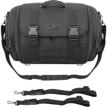 RACK TRAVEL BAG EXPANDABLE TR2300DE TACTICAL FOR CUSTOM MOTORCYCLE AND HARLEY DAVIDSON