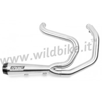 SCARICO MARMITTA 2IN1 TBR COMP-S MEGAPHONE INOX HARLEY DAVIDSON FXLRST LOW RIDER ST 21-24