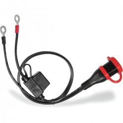 PERMANENT CABLE LEAD FOR OPTIMATE CAR AND MOTORCYCLE BATTERY CHARGER