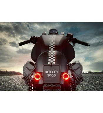 TURN SIGNAL BULLET 1000 DF BLACK ECE APPROVED CUSTOM MOTORCYCLE AND HARLEY