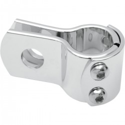 UNIVERSAL CHROME BRACKET CLAMP 1 "for pipes and BIKE FRAMES