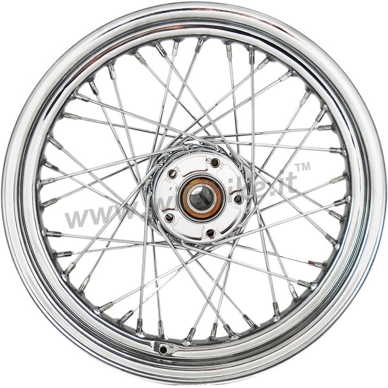 ROUES ARRIERE REMPLACEMENT LACETS 40 rayons 16"X 3" CHROME HARLEY DAVIDSON FXST/FLST SOFTAIL 12-17