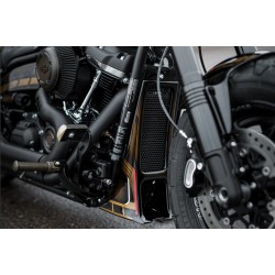 PUNTALE PROTEZIONE RADIATORE AGGRESSOR PER HARLEY DAVIDSON SOFTAIL