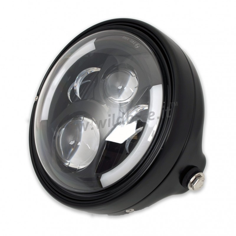 LED HEADLIGHT EU APPROVED 7.7" SUPERLIGHT MULTIFUNCTION FOR MOTORCYCLE