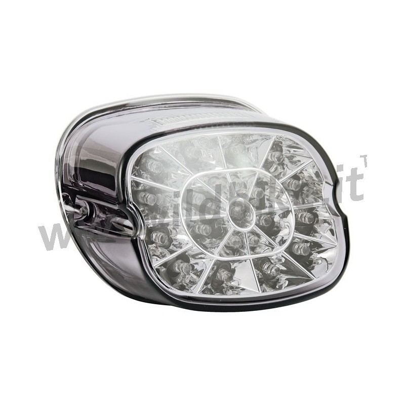 SMOKE LED TAILLIGHT EU APPROVED SPIDER TOP HARLEY DAVIDSON '99-'17