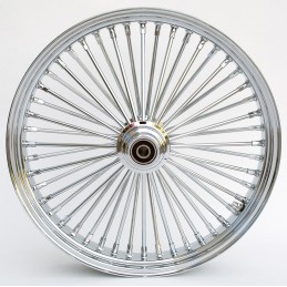 ROUES AVANT REMPLACEMENT LACETS 48 rayons 21" X 3.5" BIG SPOKE CHROME HARLEY DAVIDSON