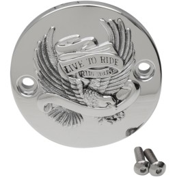 CHROME LTR TAPPET INSPECTION COVER HARLEY DAVIDSON SOFTAIL AND TOURING M-EIGHT 18-23