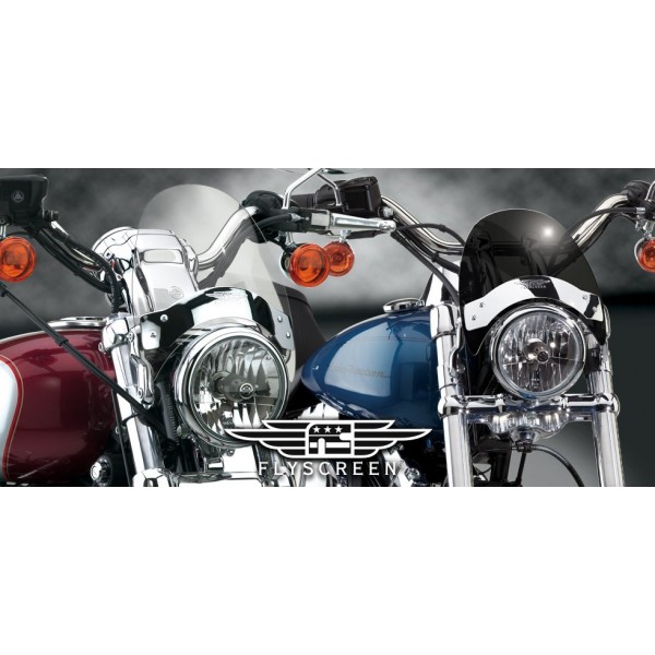 WINDSCHUTZSCHEIBE MINI FLYSCREEN HARLEY DAVIDSON FXBB STREET BOB 18-23