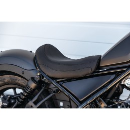 SOLO SEAT LEATHER MUSTANG TRIPPER BLACK FOR HONDA CMX 500 ABS REBEL