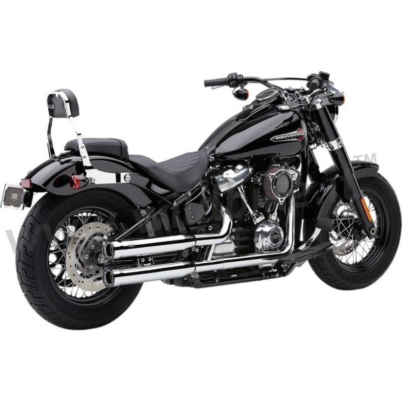 AUSPUNFFANLAGEN COBRA RPT 3" SLIP-ON CHROM HARLEY DAVIDSON FXLRS LOW RIDER S 20-23