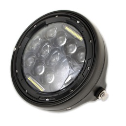 5.75 LED-Scheinwerfer mit Sockelhalterung Modell 8691 schwarz