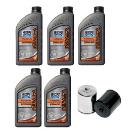 KIT D'ENTRETIENHUILE MOTEUR BEL RAY MINERAL 20W50 HARLEY DAVIDSON SOFTAIL M-EIGHT 18-24