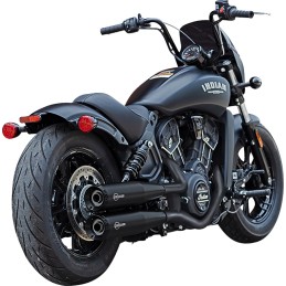 EXHAUSTS SLIP-ON S&S GRAND NATIONAL RACE 2INTO2 BLACK INDIAN SCOUT 19-24
