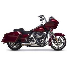 SCARICO MARMITTA TBR COMPETITION 2IN1 SHORTY TURN-OUT INOX HARLEY DAVIDSON FLH FLT TOURING 95-16