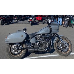 AUSPUFF 2IN1 VANCE & HINES HIGH OUTPUT SCHWARZEN HARLEY DAVIDSON FXLRST LOW RIDER ST 21-24