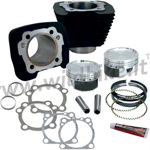 S&S ENGINE CONVERSION KITS BLACK FROM 1200 CC HARLEY DAVIDSON XL SPORTSTER 86-22
