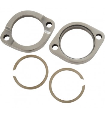EXHAUSTS CHROME FLANGES KIT...