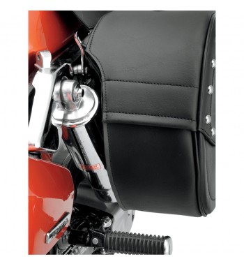 SADDLEBAGS CRUISER TEARDROP CUT-OUT HARLEY DAVIDSON XL SPORTSTER IRON FORTY EIGHT