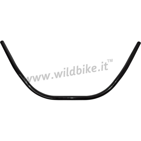 LENKER  BEACH GLANZ SCHWARZ 1 " CUSTOM MOTORRAD UND HARLEY