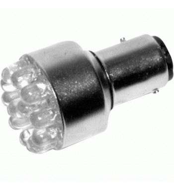 BULBE LED STYLE 1157 12 V. DOUBLE FONCTION CLAIR