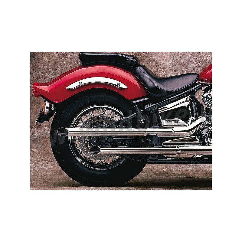 EXHAUST COBRA DRAG PIPES SLIP-ON FOR YAMAHA XVS 1100 DRAGSTAR